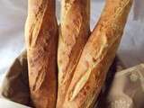 Baguettes au levain, méthode 123