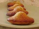 Madeleines au praliné # un tour en cuisine n°177