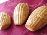 Madeleines Espagnoles au smoothie fraises-mûres