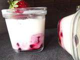 Panna cotta aux fruits rouges