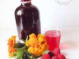 Sirop de framboises