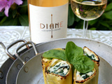 Cannelloni ricotta & épinards, Diane rosé 2020