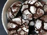 Crinkles au chocolat de Martha Stewart