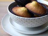 Madeleines au chocolat