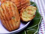 Madeleines salées – La mer anisée : fenouil caramélisé, graines de fenouil et saumon fumé