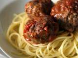 Spaghetti boulettes