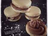 Macarons ganache chocolat caramel