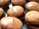 Macarons tout chocolat - Thermomix