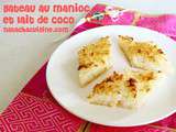 Gâteau au manioc et lait de coco