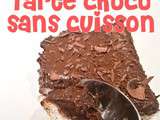 Tarte au chocolat sans cuisson avec 4 ingrédients