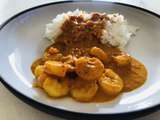 Crevettes au curry