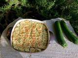 Gratin de ravioles aux courgettes