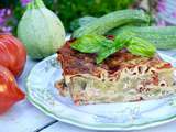 Lasagne aux courgettes et aubergines