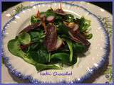 Salade magret de canard