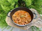 Sauté de veau tomates et poivrons