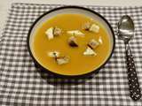 Velouté de butternut au poivron et curry