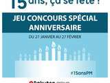 Concours blog  gâteau d'anniversaire  à l'occasion des 15 ans de priceminister...a vos fourneaux