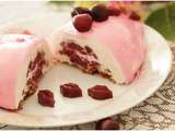 Entremets  bacio  aux cerises