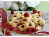 Financiers aux framboises