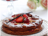 Gâteau aux fruits rouges et au Skir....Un délice assurément