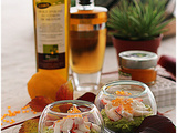 Verrine avocat crevettes géantes