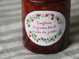 Confiture de fraises au basilic