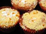 Cupcakes aux zestes d’orange