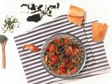 Salade de tomates aux algues