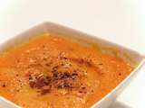 Soupe de carottes au curcuma et lait d’amande