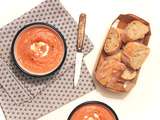 Soupe de chou-fleur à la tomate