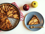 Tarte au sirop de Liège et pommes