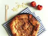 Tarte rustique nectarines amandes