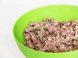 Tartinade aux sardines et radis