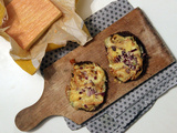 Tartines au four au maroilles et compotée d’endives