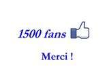 Concours 1500 fans Facebook {Lots à gagner}