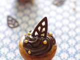 Cupcakes ananas, lait de coco et chocolat