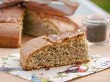 Gâteau moelleux aux amandes et pavot