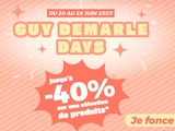 Guy demarle days {Jusqu'à -40% sur une sélection de produits moules, be save, canofea, ustensiles..)