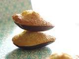 Madeleines citron coque chocolat