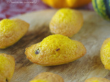 Madeleines orange et pépites de chocolat