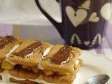 Mille feuilles de spéculoos aux pommes