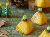 Minis pyramides poires et amandes