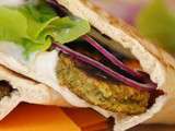 Pains pita au falafels {Battle food #11}