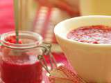 Panna cotta au chocolat blanc,cardamone et fruits rouges