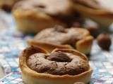 Petites tartelettes au moelleux au chocolat