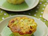 Petits flans de courgettes