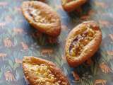 Petits gâteaux nectarines et noisettes