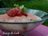 Tiramisu Fraises Basilic et Biscuits Roses de Reims