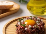 Tartare de boeuf aux épices