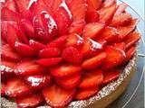 Nouvelle tarte aux fraises